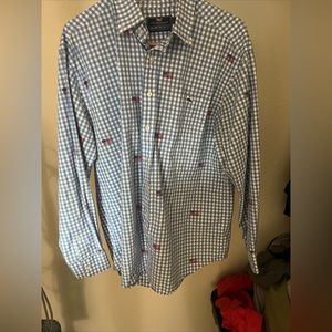 Vineyard Vines Classic Tucker Shirt American flag embroidered special edition